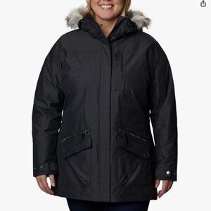 Columbia Women's Carson Pass Interchange Winter Jacket 2X in Black
